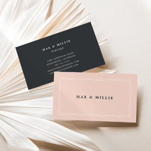 Chic Blush   Boutique Business Card