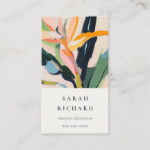 Chic Boho Colourful Bird of Paradise Painted Flora