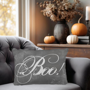 Chic Boo Halloween Accent Pillow