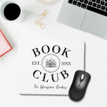 Chic Book Club Members Personalised Gift Mousepad<br><div class="desc">For the book club member. Personalise with the year the book club was established and book club name.</div>