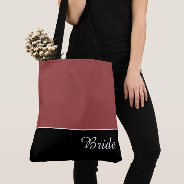 Chic Bride Tote Bag (Close Up)