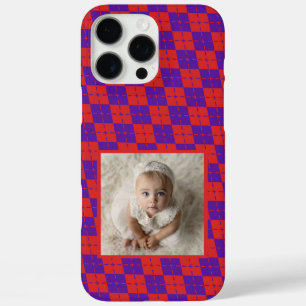 Chic Bridesmaid Gifts Plaid Pattern  iPhone 16 Pro Max Case