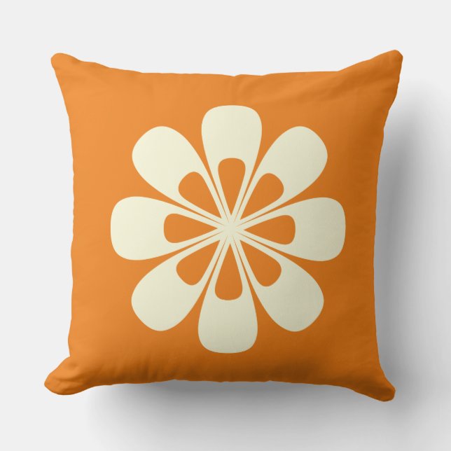 Chic Bright Floral Pillow (Front)