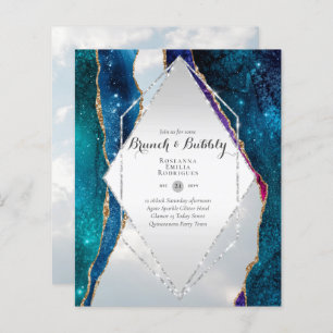 CHIC BUDGET BRUNCH and BUBBLY AGATE GLITTER Inv