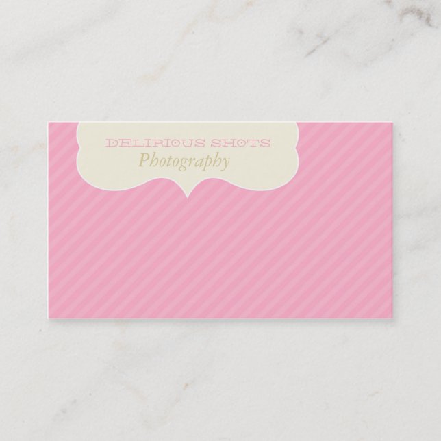 Chic Business Card (Front)