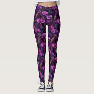 Chic Calla Lilies Wife Valentine Gifts Athletic W Leggings