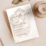 Chic Calligraphy Script Overlay Photo Wedding Save The Date<br><div class="desc">Announce your big day with our Chic Calligraphy Script Overlay Photo Wedding Save the Date. Featuring  2 overlay photo of the couple and elegant calligraphy,  this design is perfect for contemporary minimalist weddings. The front and back layout ensures all details are beautifully presented,  making it ideal for any season.</div>