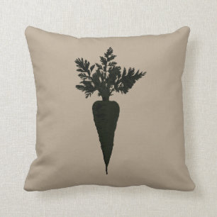 Chic Carrot Colour Block Accent Pillow