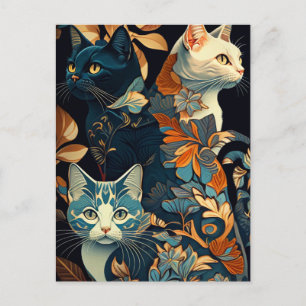 Chic Cat post card