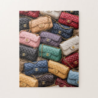 Chic Chaos Luxury Handbag Jigsaw Puzzle