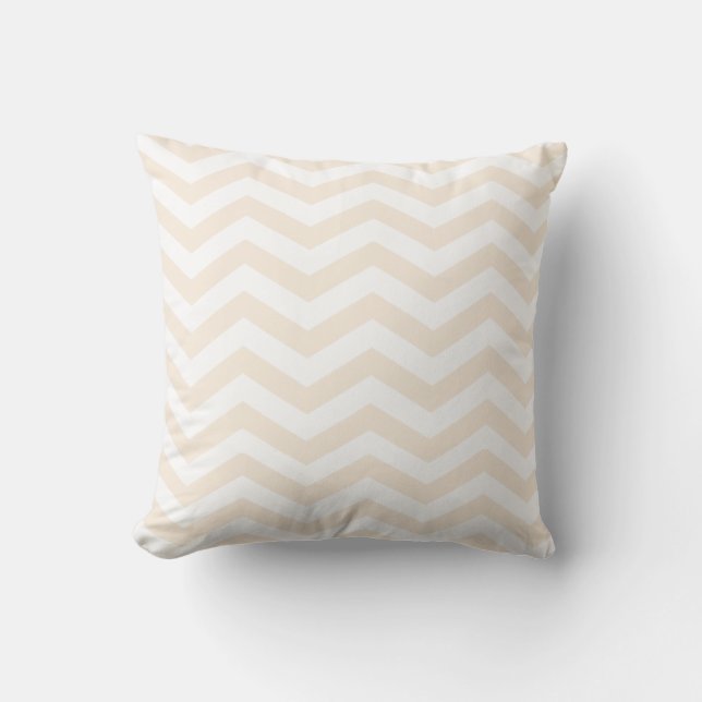 Chic Chevron | blush Cushion (Front)