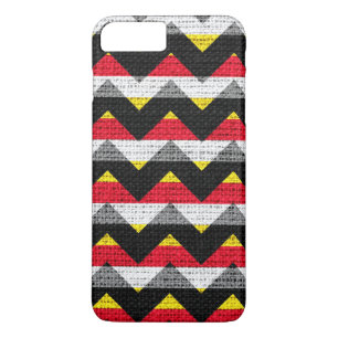 Chic Chevron Burlap Rustic #42 iPhone 8 Plus/7 Plus Case