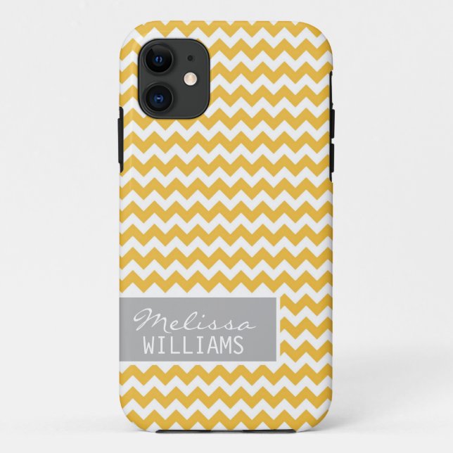 Chic Chevron Case-Mate iPhone Case (Back)