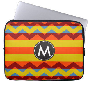 Chic Chevron Stripes Pattern #11 Laptop Sleeve