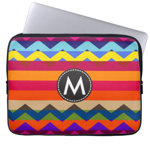 Chic Chevron Stripes Pattern #4 Laptop Sleeve