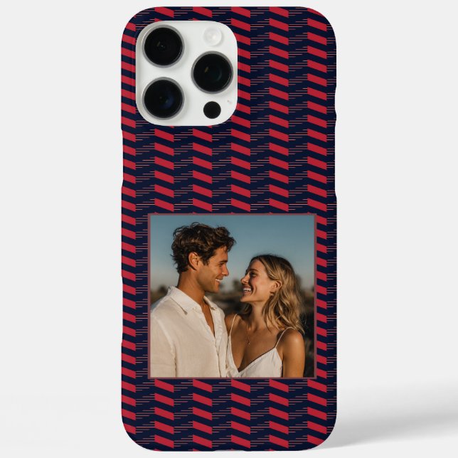 Chic Christmas Gift Ideas Herringbone  Case-Mate iPhone Case (Back)