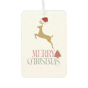 Chic Christmas scandinavian pattern  Car Air Freshener