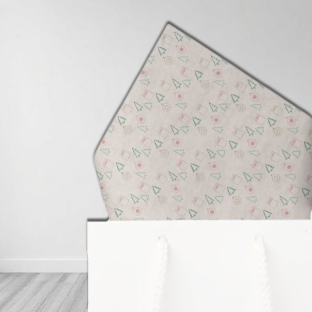 Chic Christmas Tissue Paper (Creator Uploaded)