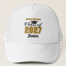 Chic Class of 2027 High School Senior Personalised