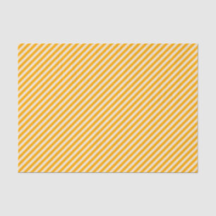 Chic & Classy Yellow & Cream Striped Tissue Paper