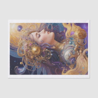 Chic Colourful Modern Art Decoupage Tissue Paper