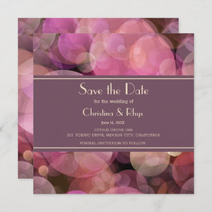 Chic Colours Save The Date