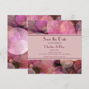 Chic Colours Save The Date