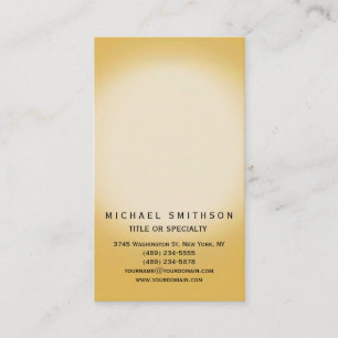 Chic Contemporary Simple Consultant Business Card