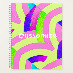 chic contemporary sophisticated chevron planner
