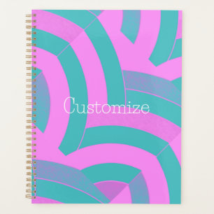 chic contemporary sophisticated chevron planner