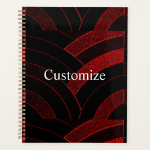 chic contemporary sophisticated chevron planner