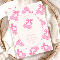 Chic Coquette Cherry on Top Baby Shower