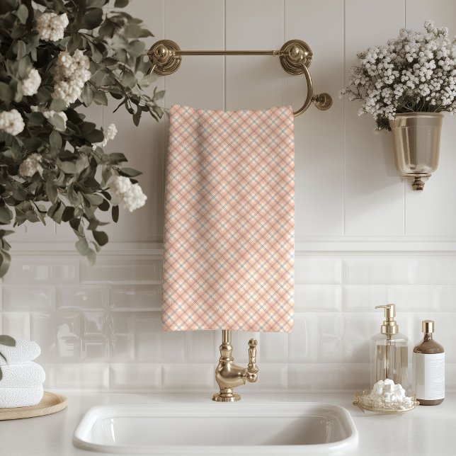 Chic Coral Grey Towels Stylish Bath Upgrade (Chic Coral Grey Towels Stylish Bath Upgrade)