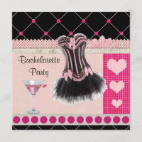 Chic Corset & Pink Martini Bachelorette Party