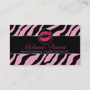 Chic Cosmetology Business Card