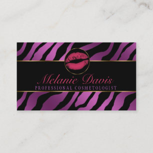 Chic Cosmetology Business Card