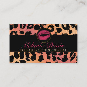 Chic Cosmetology Business Card