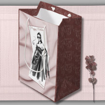 Chic Couture Fashion Birthday Medium Gift Bag