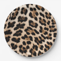 Chic Cream Black Leopard Print