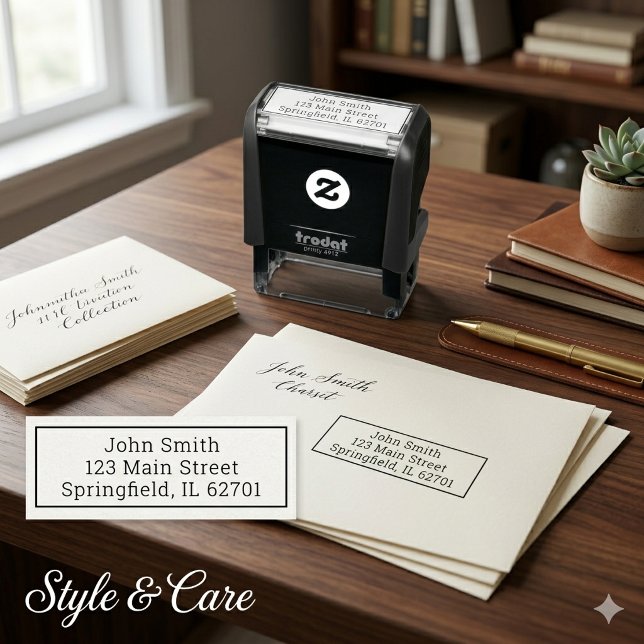 Chic Custom Address Stamp for Home or Office (Chic Custom Address Stamp for Home or Office)