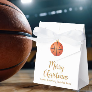 Chic Custom Basketball Christmas Party Favour Box