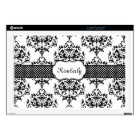 Chic Custom Damask Laptop Skin