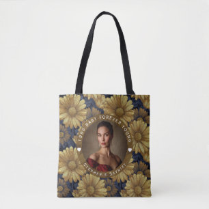 Chic Daisy Female Birthday Celebration Tote Bag