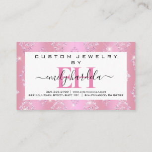Chic Diamond Custom Jewelry  Business Card