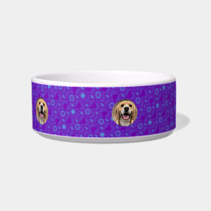 Chic Dog Dad Dog Mum Dog Mum Funny Dog Bowl
