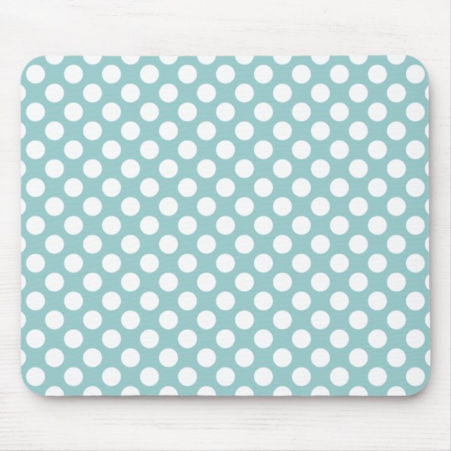 Chic Dots Mouse Pad (Front)