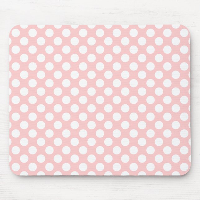 Chic Dots Mouse Pad (Front)