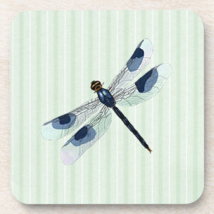 Chic Dragonfly Cork Back Coaster