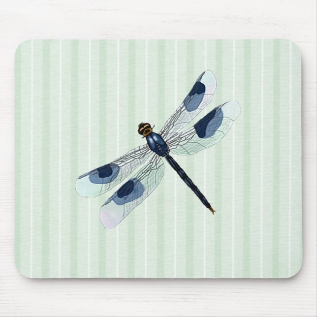 Chic Dragonfly Mousepad (Front)