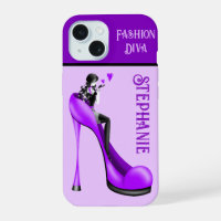 Chic Elegance: Fashionable Lady Blowing a Kiss